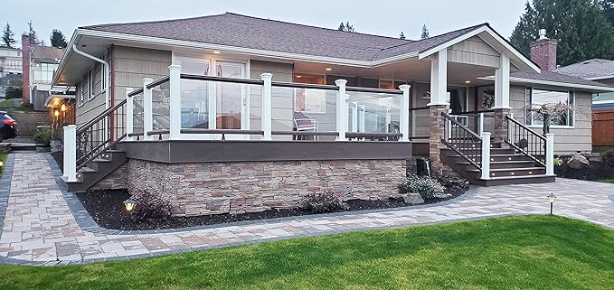 GenStone Faux Stacked Stone 90 Degree Outside Corner Panel 22.5" x 12" in - Image 7