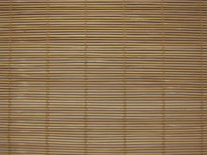 Cordless Woven Wood Roman Shades, 38W x 60H, Bayhead Natural, Sizes 20-72 Wide - Image 2
