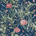 Floral Peel and Stick Wallpaper Bird and Floral Contact Paper 16.9inch x by lenify