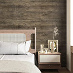 WESTICK Brown Wood Peel and Stick Countertop Wallpaper Waterproof Wood Contact - Image 6