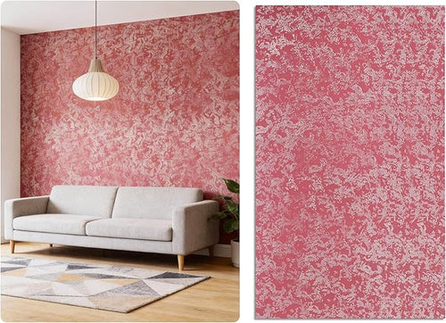 3D Wall Panels - 4PCS 47.2"x23.6" Faux Stone Wall Covering - MCM Modified Clay by NAMAII