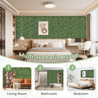 Artificial Grass Wall Panel Screen: 10"x10" 12P UV-Anti Faux Boxwood Panels - Image 5