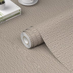 WADILE Grasscloth Peel and Stick Wallpaper 15.7in x 393.7in, Textured Contact by WADILE
