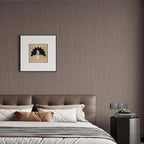 Haimin Fabric Wallpaper Textured Contact Paper Peel and Stick Faux Linen Wall - Image 5