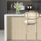 Arthome Peel and Stick Slat Wall Panels 15.7 "x120, Self-Adhesive PVC Wood - Image 4