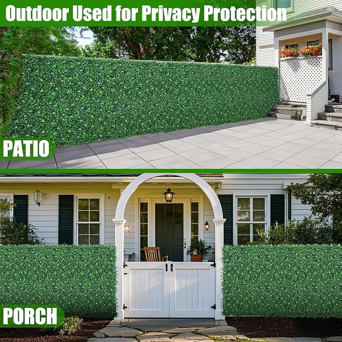 EverNture 48"x140" Grass Wall Panels, Artificial Grass Backdrop, Fake Greenery - Image 7