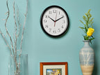 Bernhard Products Black Wall Clock Silent Non Ticking 10 Inch Quality Quartz - Image 6
