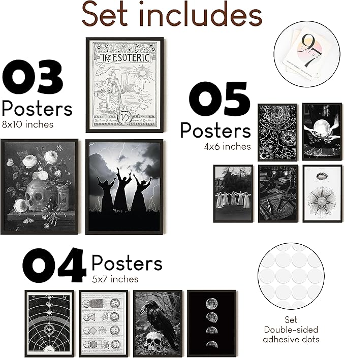 97 Decor Framed Gothic Wall Art - Image 2