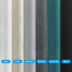 MaKefeile Room Divider Curtains Total Blackout Privacy Curtain Panel Room - Image 5