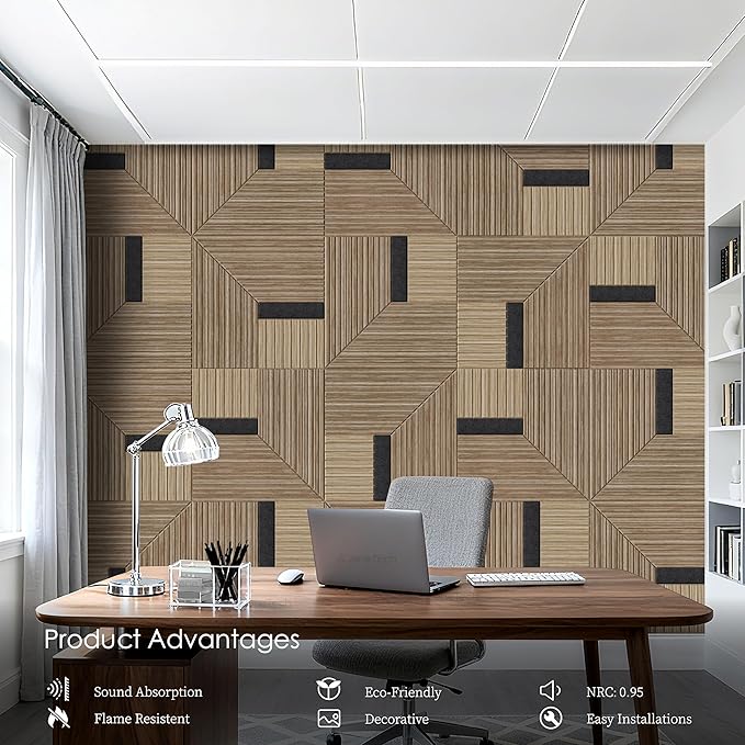 JaneTech Art Acoustic Panels Sound Absorbing Panels, Sound Absorbing Wall Art - Image 4