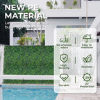 Artificial Ivy Privacy Fence Screen: 80"x 120" 4-Layer Leaf UV-Anti Faux - Image 4
