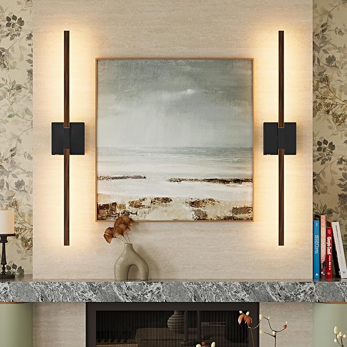 Rayogale 36 Inch Rechargeable Battery Operated Wall Sconce Set Two, 8000mAh - Image 9