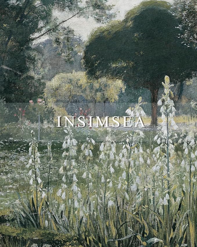 InSimSea Framed Canvas Wall Art Vintage Decor, Landscape Wall Art Home Decor - Image 2