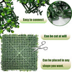 Artificial Boxwood Panels, Garden and Indoor Outdoor Plant Wall&Fence Covering - Image 4