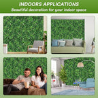 fanado Artificial Grass Wall Panels 40"x120", Hedge Green Wall Decor Backdrop - Image 6