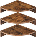 Corner Shelves 3-Pack for Bathroom & Kitchen, Space-Saving Floating Corner Wall by Unknown