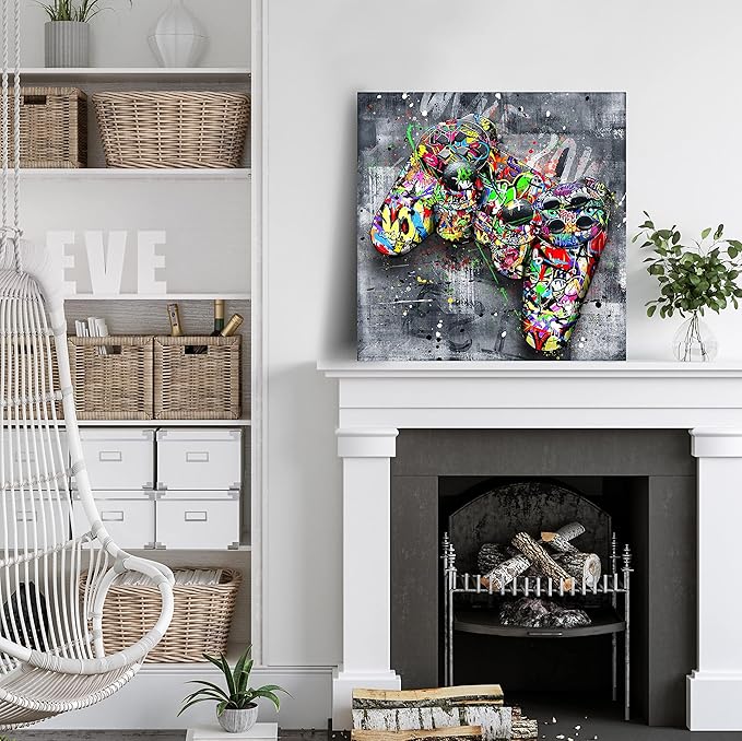 SIXTTART Gaming Wall Decor for Bedroom - Image 2