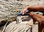 Forever Bamboo Mexican Palm Thatch Roof Runner Roll Duck Blind Grass Tiki Hut - Image 2