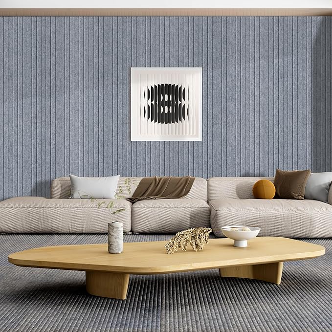 10 Pack Large Acoustic Panels, 47.2 x 23.6 x 0.35 Inch Sound Proof Foam Panels - Image 7
