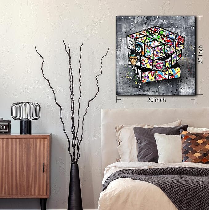SIXTTART Banksy Canvas Wall-Art - Image 7