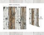 FLFK Shiplap Wallpaper Peel and Stick Removable Wood Wallpaper 16" x 256" Vinyl - Image 2