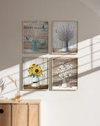 HAUS AND HUES Farmhouse Bouquets Set of 4-16x20 - Image 4