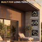 From Plain to Beautiful in Hours WPC Exterior Wall Slat Panels Waterproof - Image 5
