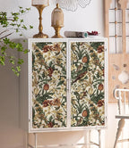 Erfoni 17.3" x118" Floral Birds Wallpaper Vintage Floral Peel and Stick - Image 6