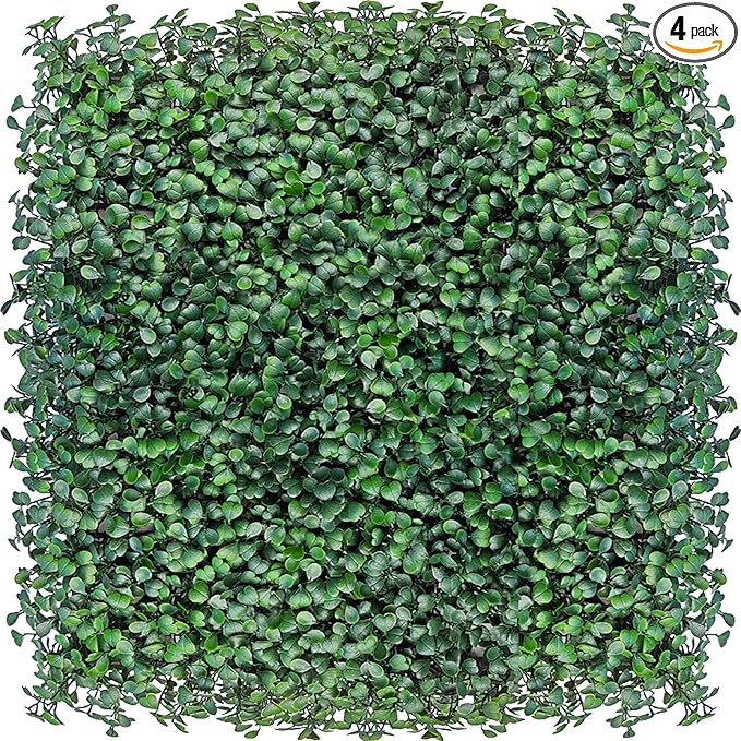 ODTORY Artificial Grass Wall Panels Backdrop: 40"x40" UV-Anti New Bottom Plate by ODTORYHOME