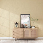 Haimin Fabric Wallpaper Textured Contact Paper Grasscloth Wallpaper Peel and - Image 2
