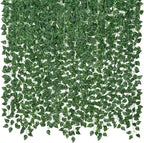 CQURE 48 Pcs 336Ft Artificial Ivy Fake Vines, Ivy Garland Greenery Garland Fake by CQURE