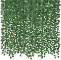 CQURE 72 Pack 504Ft Artificial Ivy Garland, Fake Vines UV Resistant Greenery by CQURE