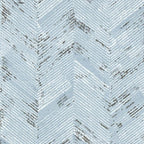 Livelynine Blue Fabric Wallpaper Peel and Stick Prepasted Herringbone Faux - Image 7