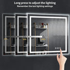 40"x36" LED Bathroom Mirror - Image 6