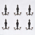 Indian Shelf Pack of 12 Heavy Duty Double Hooks - Image 8