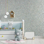 CHIHUT Holographic Silver Glitter Wallpaper Stick and Peel - Image 3