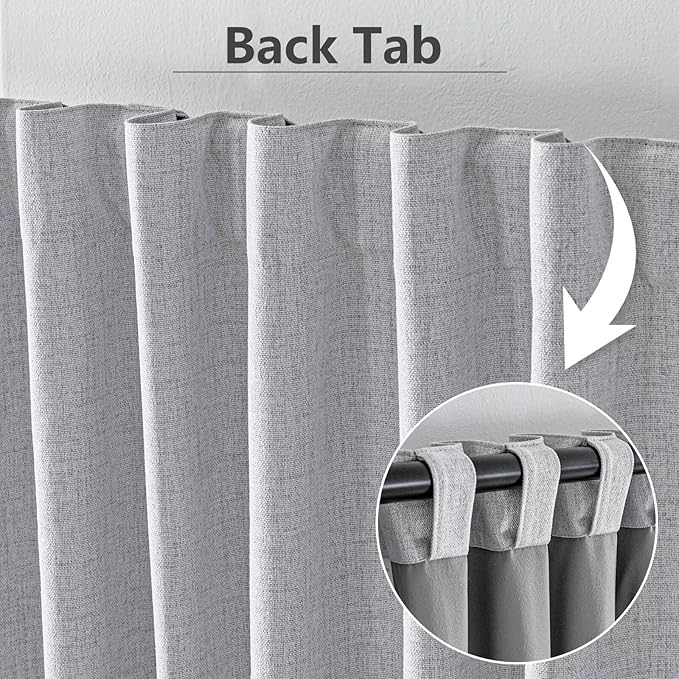 IGEMAEVE 100% Blackout Curtains 72 Inch Length - Image 3