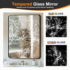 Delma Bathroom Vanity Mirror, High-Definition Bathroom Mirror, Versatile - Image 5