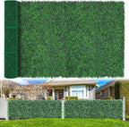 Yangrass Boxwood Roll Panels, UV-Anti Faux Boxwood Roll Grass Wall Panels by LivingGreenEveryDayShine