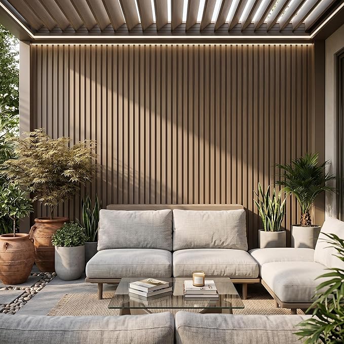 From Plain to Beautiful in Hours WPC Exterior Wall Slat Panels Waterproof - Image 10