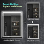 Ratsamee 28" x 36" Led Mirror for Bathroom - Image 3
