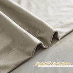 NICETOWN Camel Velvet Curtains 72 Inch Long 52 Wide, Room Darkening Sound - Image 6