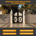 ROOMTEC 1-Pack Faux Stone Wall Covering Panels - Image 9