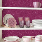CRE8TIVE Deep Pink Glitter Wallpaper Border 8"x354" Shiny Glitter Wallpaper - Image 6