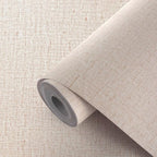 Beige Grasscloth Wallpaper Peel and Stick Textured Self Adhesive Stick on Linen by Akywall