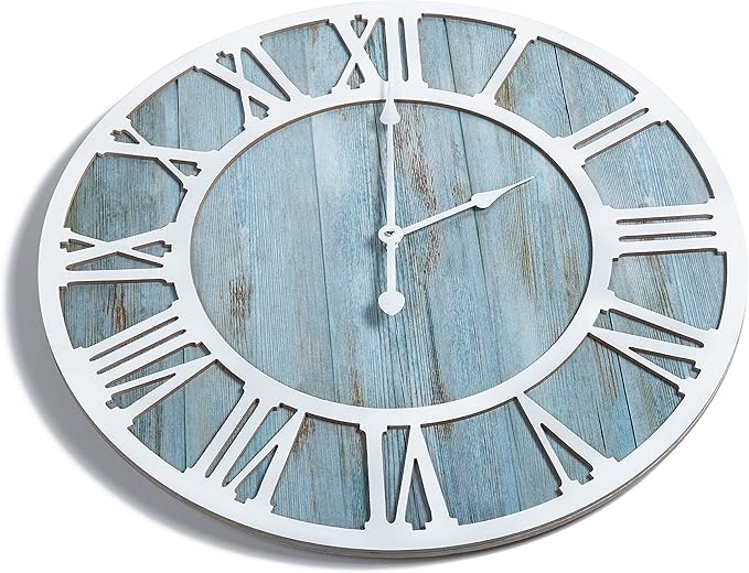 1st owned Wall Clocks for Living Room Decor, Round Silent Non Ticking, Modern - Image 6