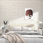 Theper Beige Wallpaper 17.3"×393" Modern Striped Wallpapers Peel and Stick - Image 5