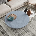 CRE8TIVE 24"x118" Wide Light Blue Grasscloth Peel and Stick Wallpaper Fabric - Image 7