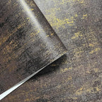 JiffDiff Vintage Metallic Peel and Stick Wallpaper Industrial Metallic Concrete - Image 8