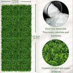 ODTORY Artificial Plants Hedge Wall Panels：54x120 Inch UV-Anti Greenery Boxwood - Image 2